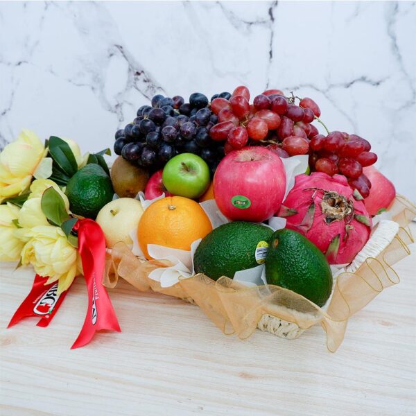 Blessed Soul Basket Hamper (10 Types of Fruits)
