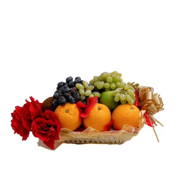 Peacefully Basket Hamper (6 Types of Fruits)