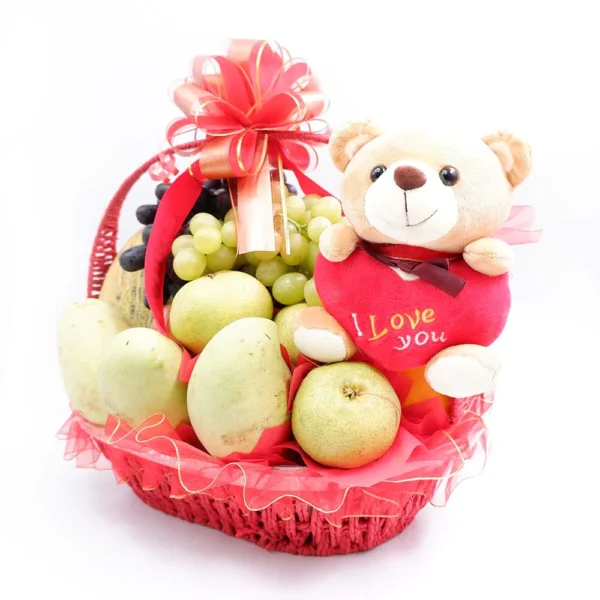 Sweetheart Fruit Basket - Melody (8 Types of Fruits)